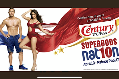 Promotion for the Century Tuna Superbods 2016 Event